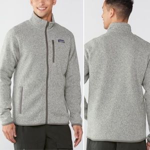 PATAGONIA Stonewash Grey Better Sweater Full-Zip Jacket-M
